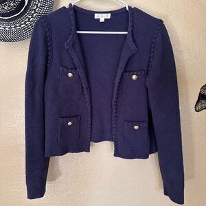 J. Crew Dark Blue Women's Cardigan